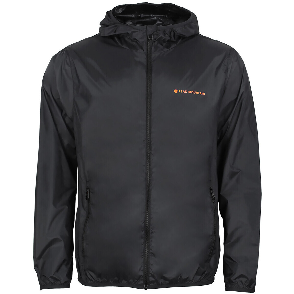 Peak Mountain  COUPE-VENT IMPERMEABLE HOMME CAPLUIE  Černá