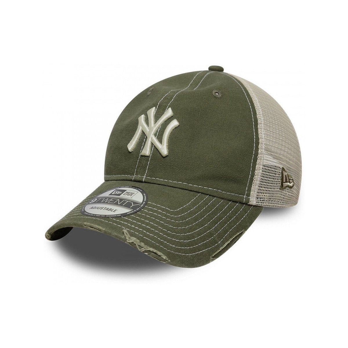 New-Era  Cotton canv 9twenty trucker neyyan  Zelená