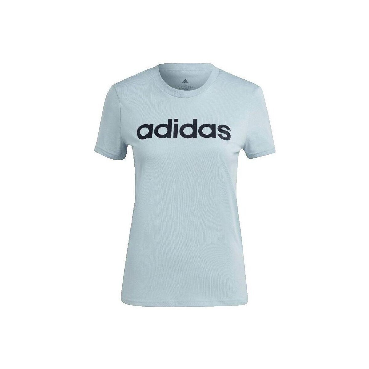 adidas  T-shirt  Loungewear Essentials Slim Logo  Modrá