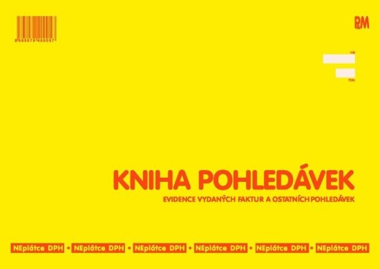P&M Kniha pohledávek neplátce A4 - 5