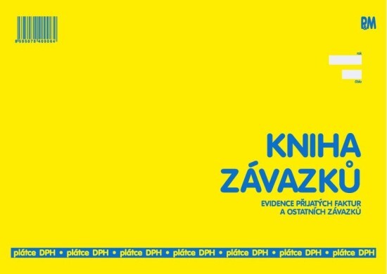 P&M Kniha závazků plátce A4 - 6