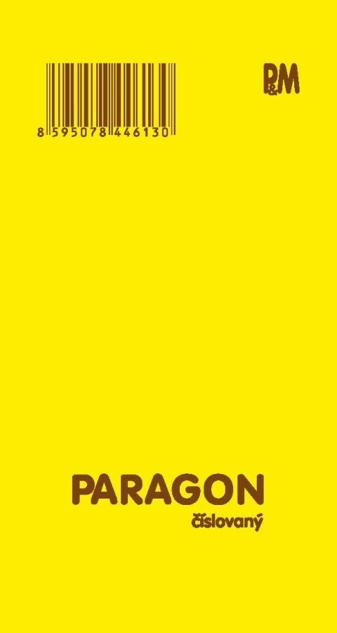 P&M Paragon číslovaný neplátce 4/5 A6 - 4613