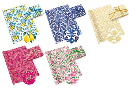 PAW Balicí papír PAW - Květy - 0,7 x 2 m