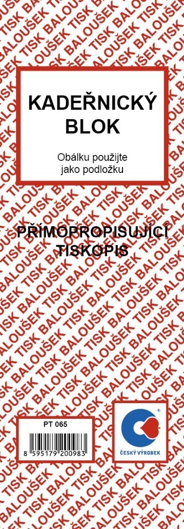 Baloušek Kadeřnický blok - PT065