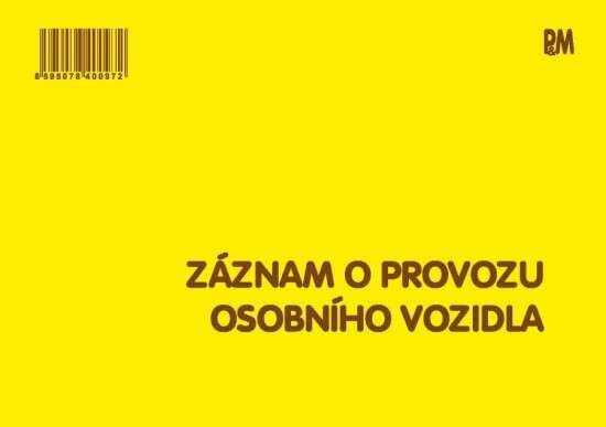 P&M Záznam o provozu os. vozidla - 971