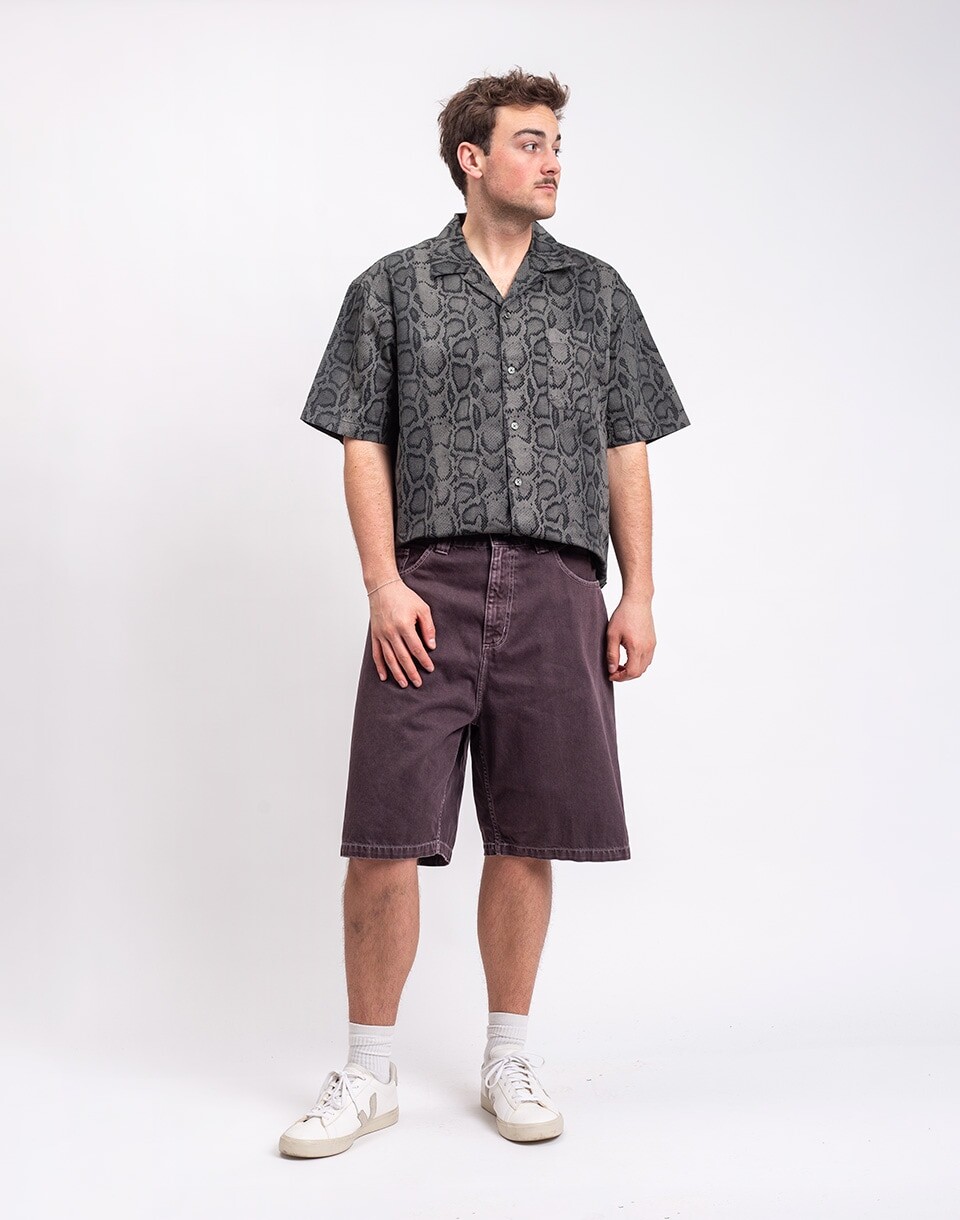 Carhartt WIP Brandon Short Shale stone dyed XS