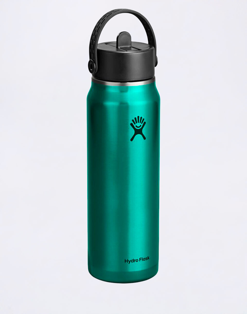 Hydro Flask Lightweight Flex Straw Bottle (946 ml) Emerald Green