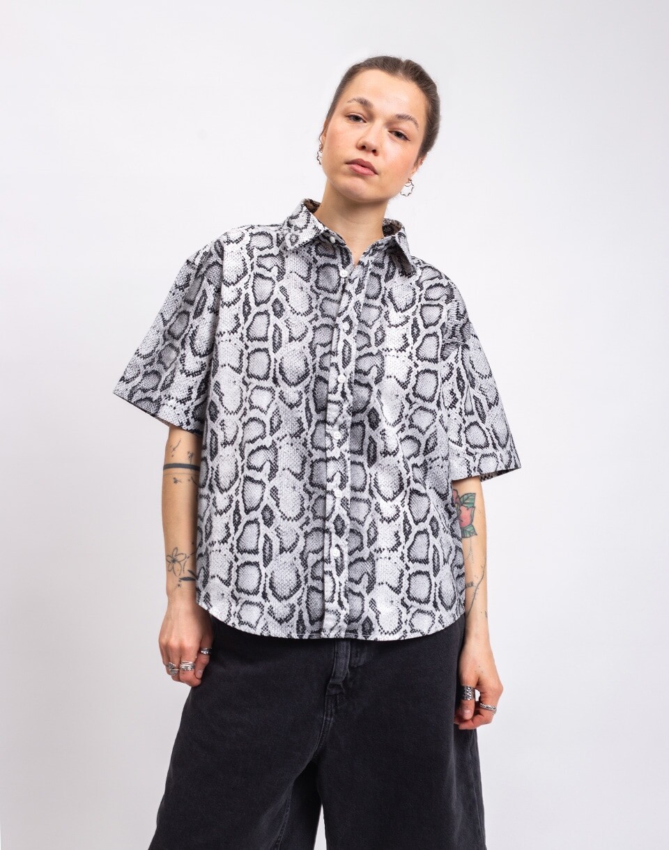 Carhartt WIP W' S/S Snake Camo Shirt Snake Camo XS