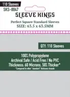 Sleeve Kings Sleeve Kings obaly 63x63mm (110 ks) - Perfect Square