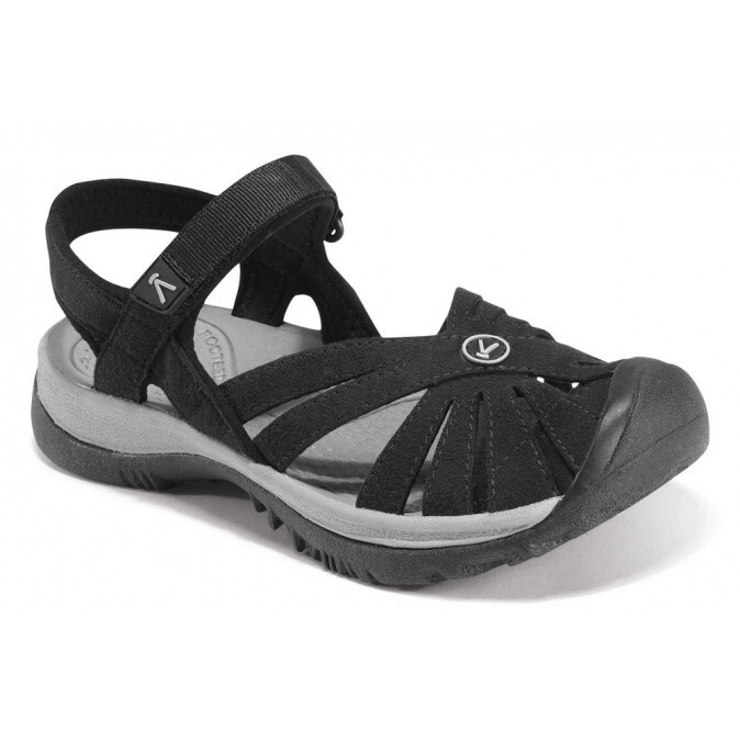 Dámské sandály KEEN Rose Sandal W Velikost bot: 38 (7,5) / Barva: black/neutral gray