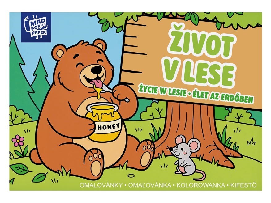 MFP 5301305 Omalovánky Život v lese