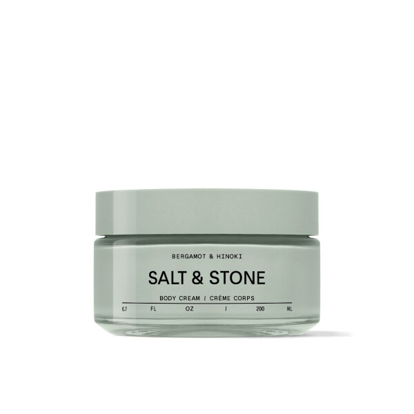 Salt & Stone Body Cream Bergamot & Hinoki přírodní tělový krém  200 ml
