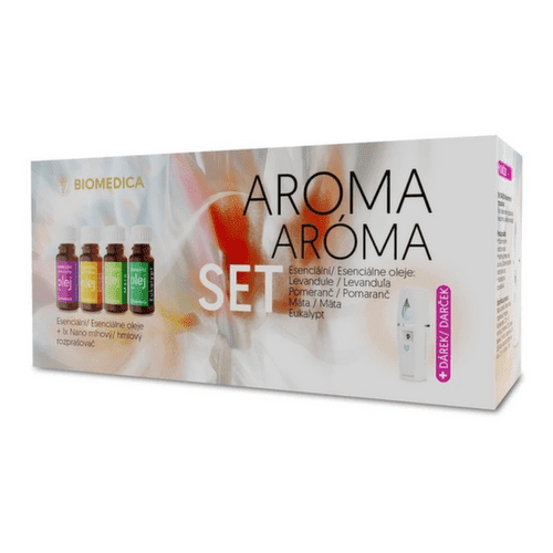 Aroma set 4x10ml + dárek nano mlhový rozprašovač