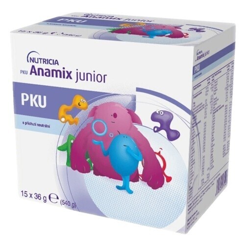 PKU Anamix Junior s příchutí neutrální por.plv.15x36g