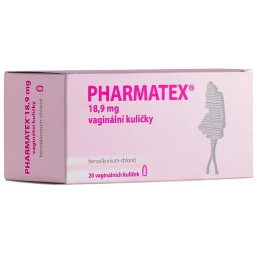 PHARMATEX vaginální kulička 20 ks