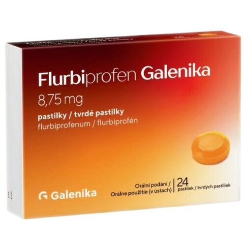 Flurbiprofen Galenika 8,75mg pas.24 I