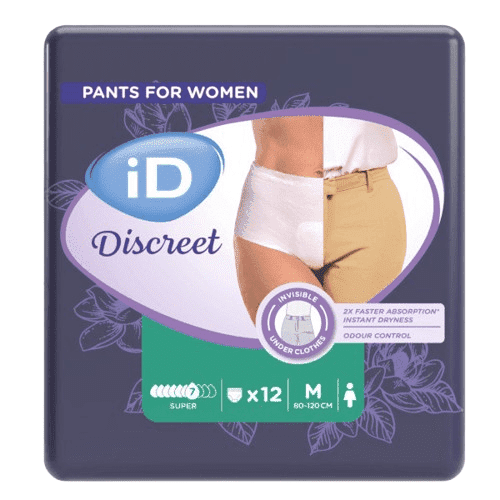 iD Discreet Pants Super  Medium 12ks