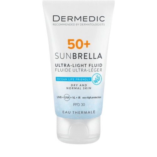 DERMEDIC Sunbrella Neviditelný hydratační opalovací krém SPF50 40ml