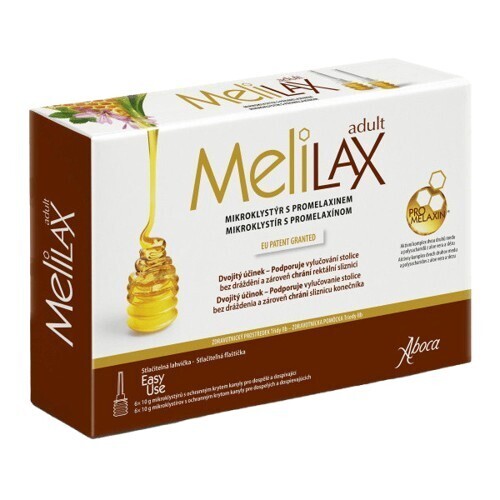 Aboca MeliLax Adult mikroklystýr s promelax.6x10g