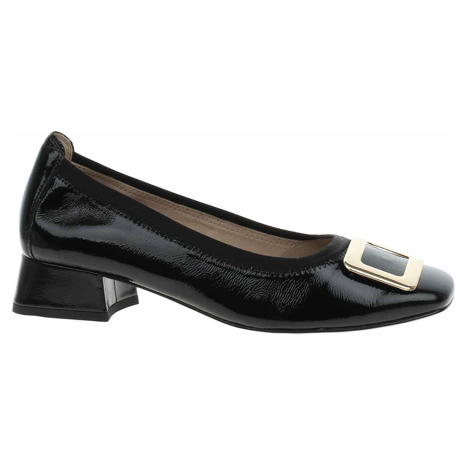 Ecco Dámské lodičky Caprice 9-22300-44 black naplak 22901830