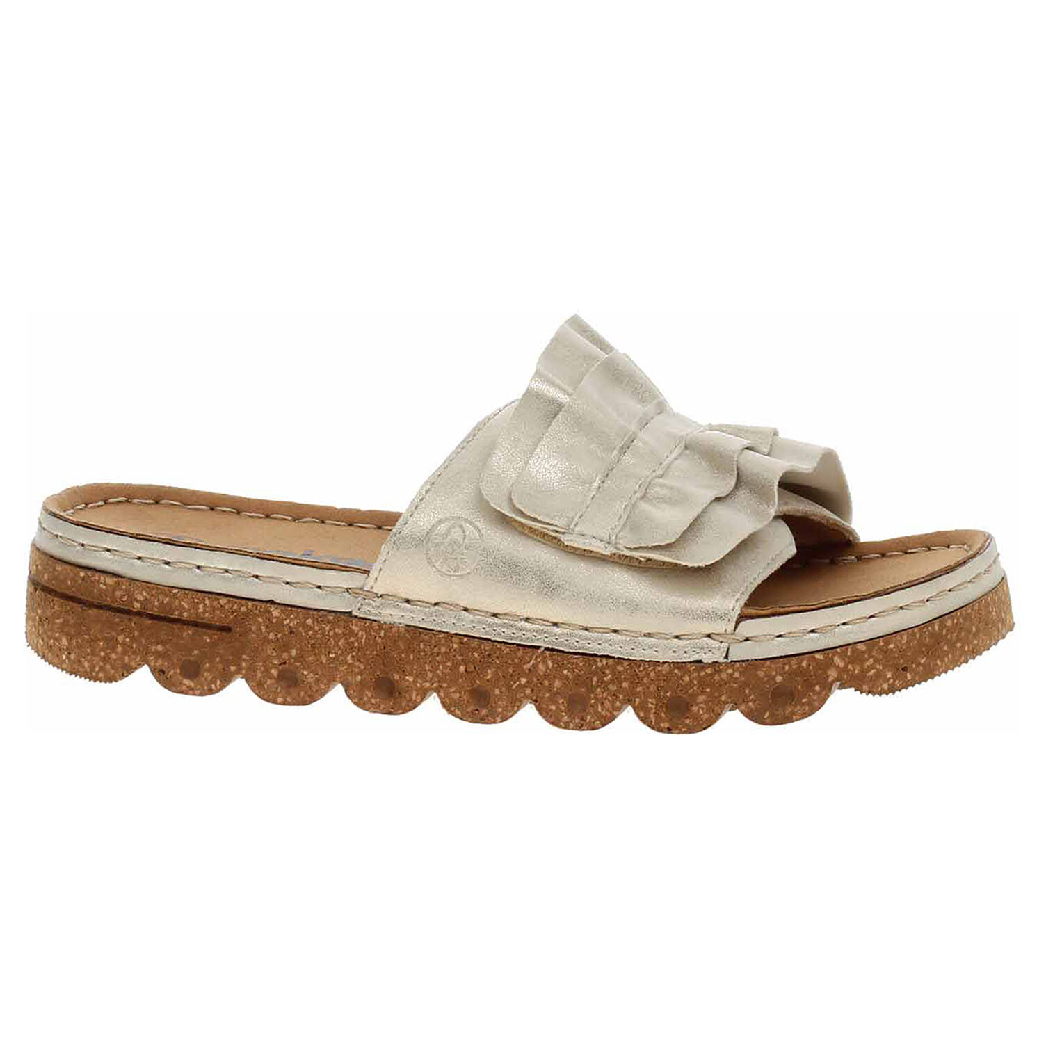 Ecco Dámské pantofle Rieker V8763-60 muschel 23601358