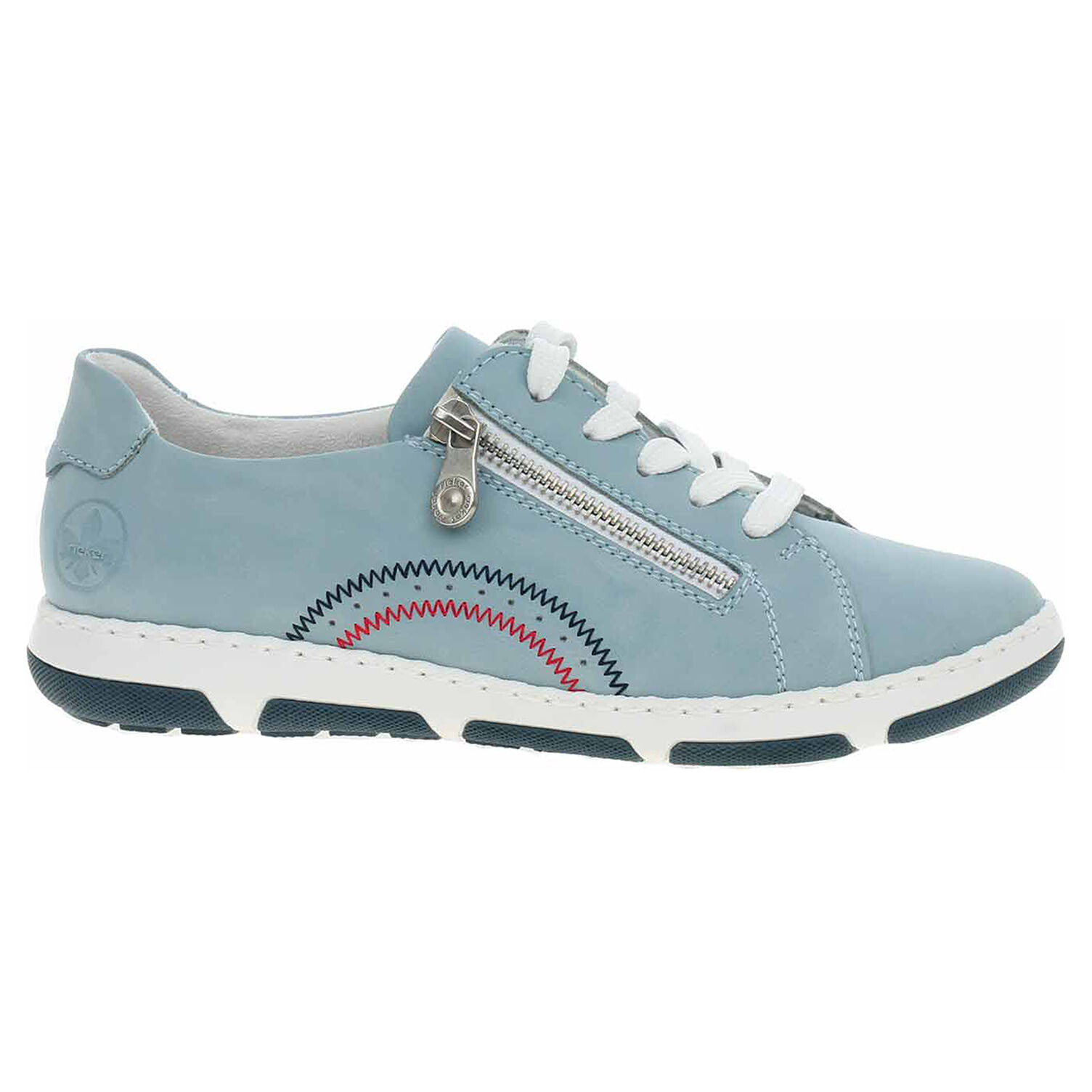 Ecco Dámské polobotky Rieker 42424-10 blau 23101259