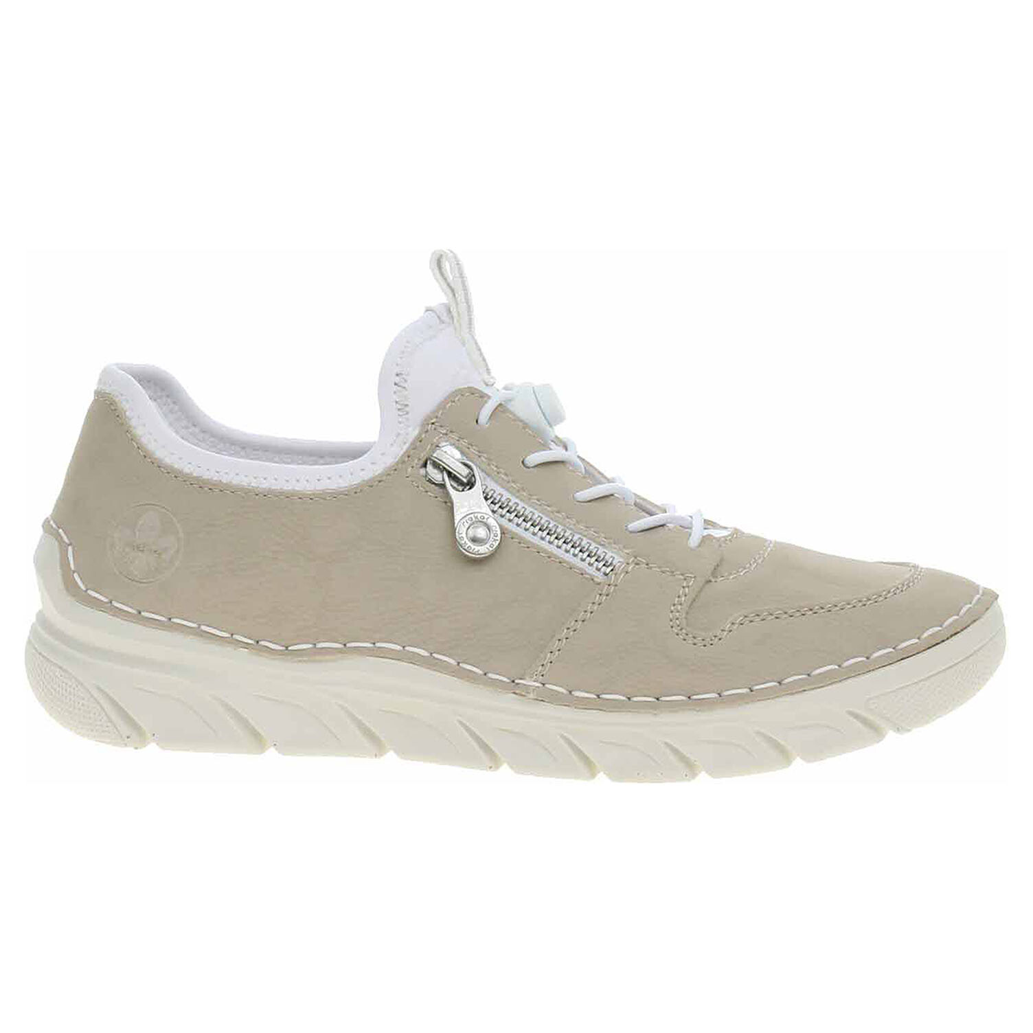 Ecco Dámské polobotky Rieker 55065-60 beige 23101251