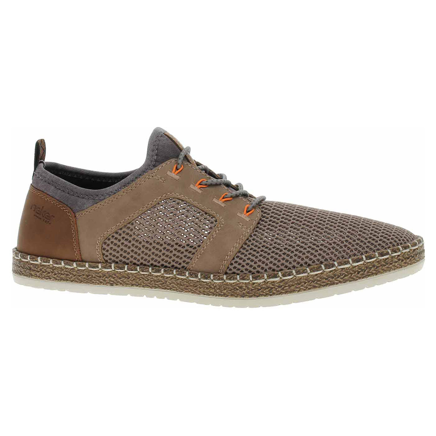 Ecco Pánské polobotky Rieker B5252-66 beige 24600980