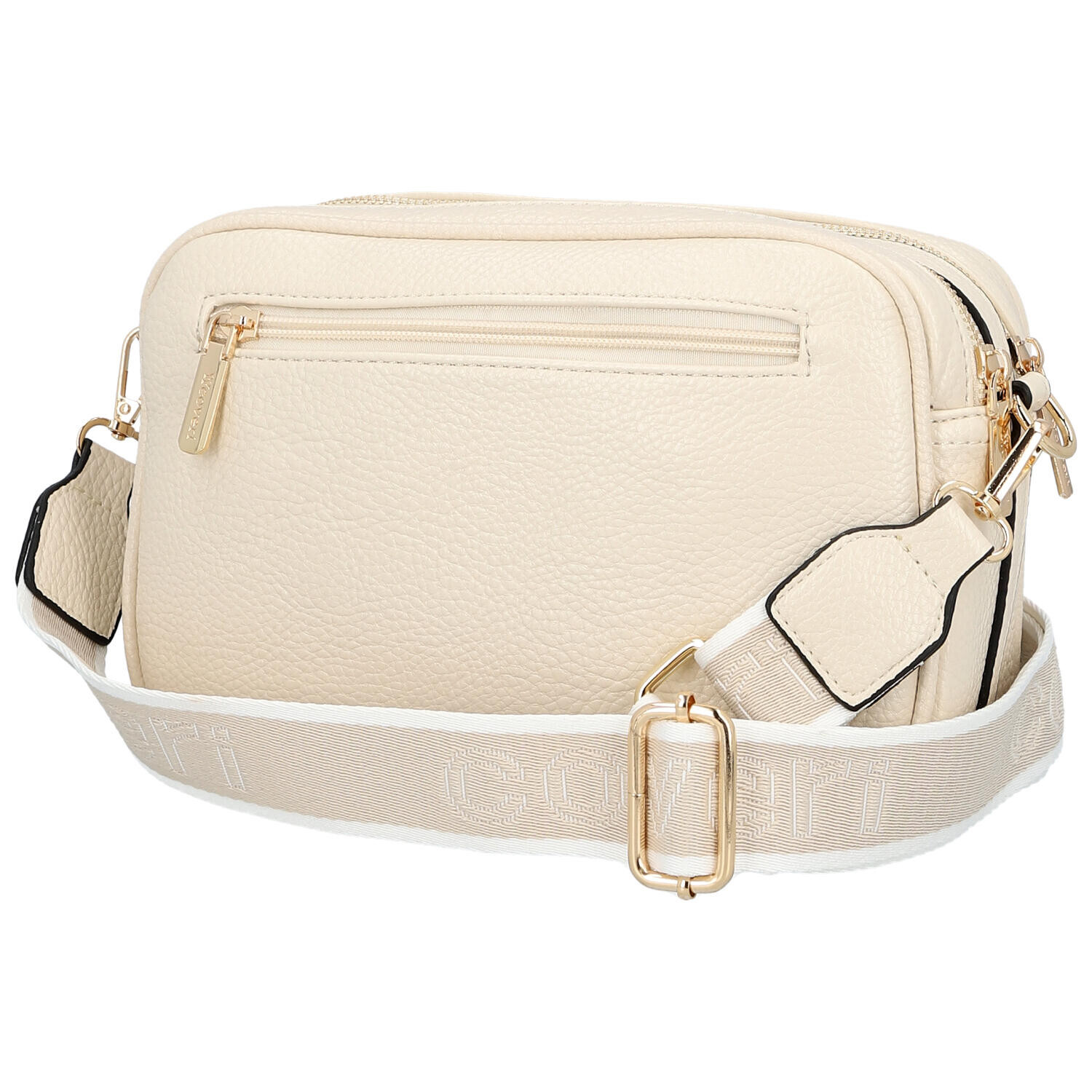 Stylová dámská koženková crossbody  kabelka Aliana, béžová