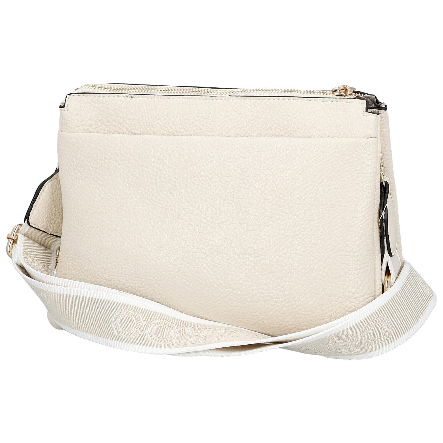Trendy dámská koženková crossbody kabelka Anita, béžová