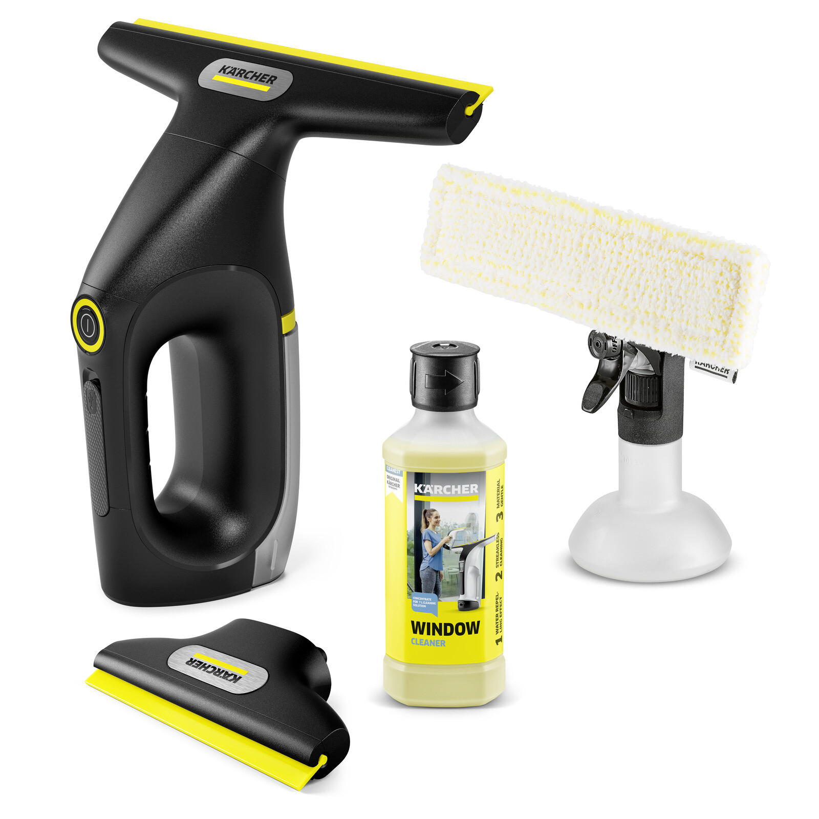 Kärcher Okenní vysavač WV 2 Universal Precision+ Black