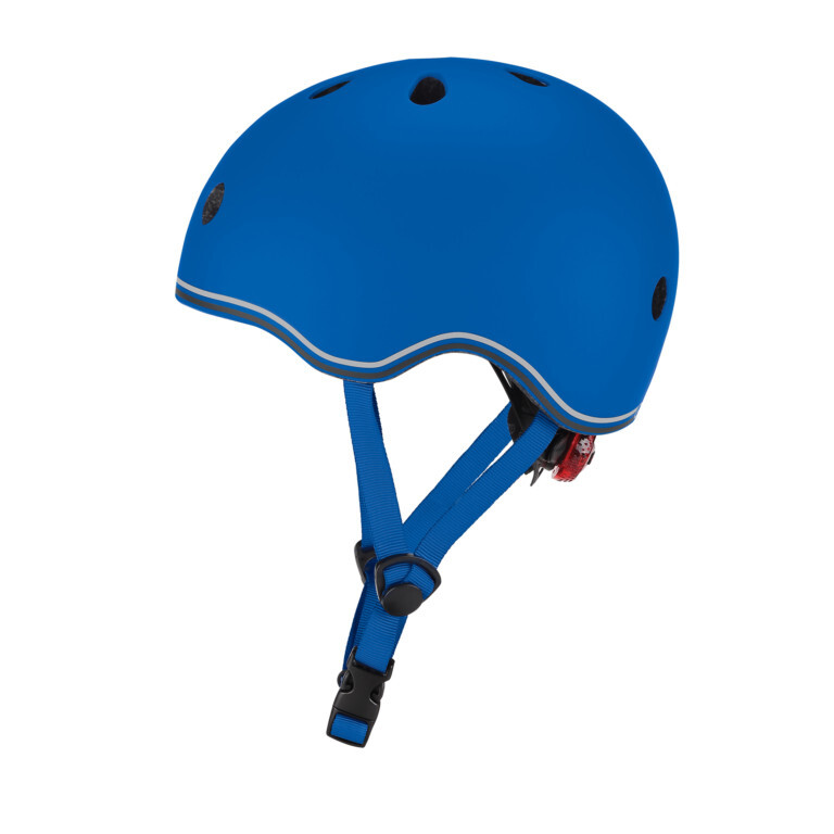 Globber dětská helma Go Up Lights XXS/XS (45–51 cm) Deep Pastel Blue