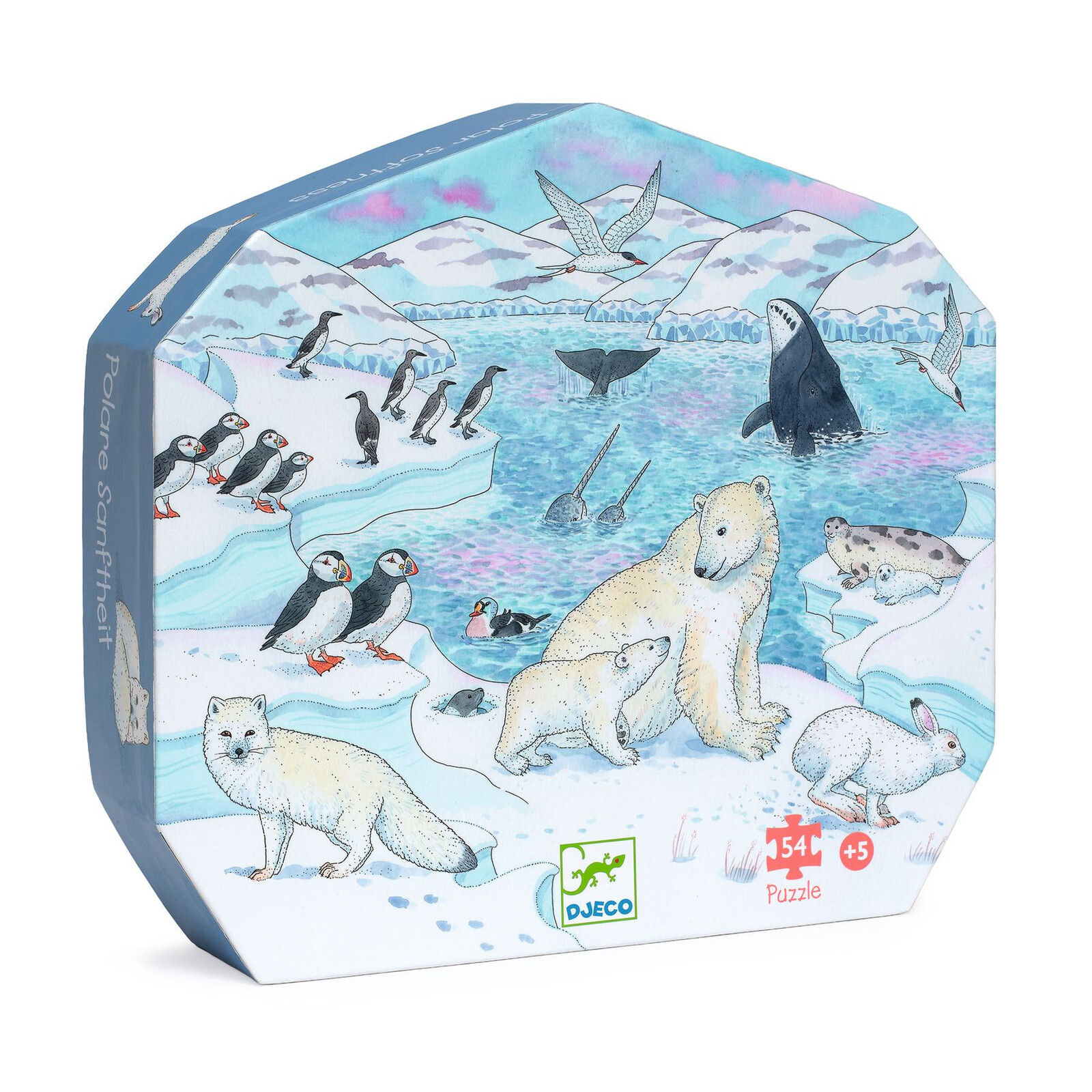 Puzzle - Polární zvířátka - 54 ks