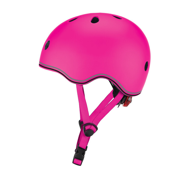 Globber dětská helma Go Up Lights XXS/XS (45–51 cm) Deep Pink