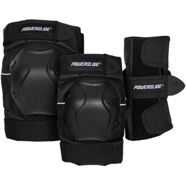 Powerslide CHRÁNIČE POWERSLIDE STANDARD MEN BLACK (SADA) Pánská ochranná sada, , velikost