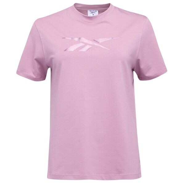 Reebok ABBY CREW NECK SS Dámské tričko, růžová, velikost