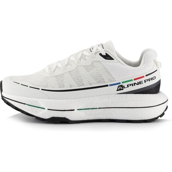 ALPINE PRO NOVETE Unisex nízká outdoorová obuv, bílá, velikost