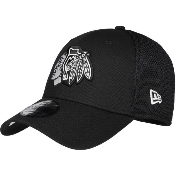 New Era CHICAGO BLACKHAWKS NHL EVERGREEN 39THIRTY Kšiltovka, černá, velikost