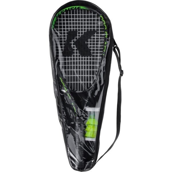 Kensis PRO FLASH Speed badminton set pro 2 hráče, černá, velikost