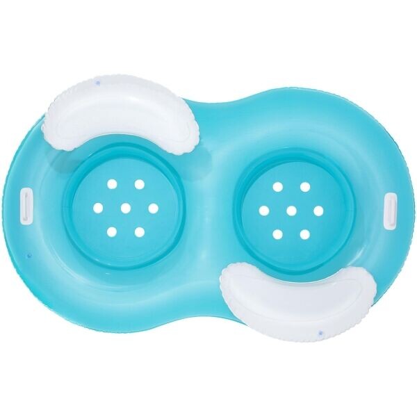 Bestway DOUBLE RING FLOAT Nafukovací kruh pro 2 osoby, světle modrá, velikost