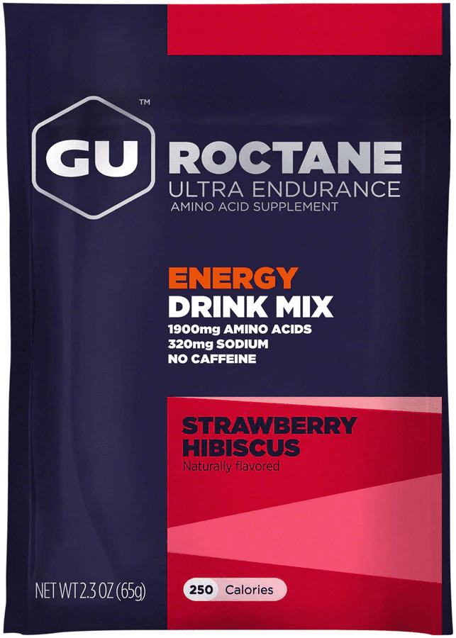 Power a energy drinky GU Energy Roctane Energy Drink Mix (65g) Strawberry Hibiscus