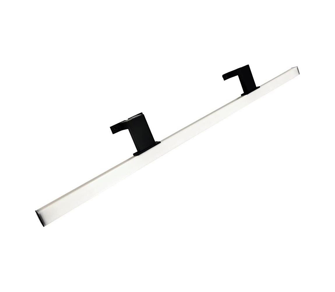 LED Koupelnové osvětlení zrcadla MIRROR LED/12W/230V 80 cm IP44 černá 008 0001256