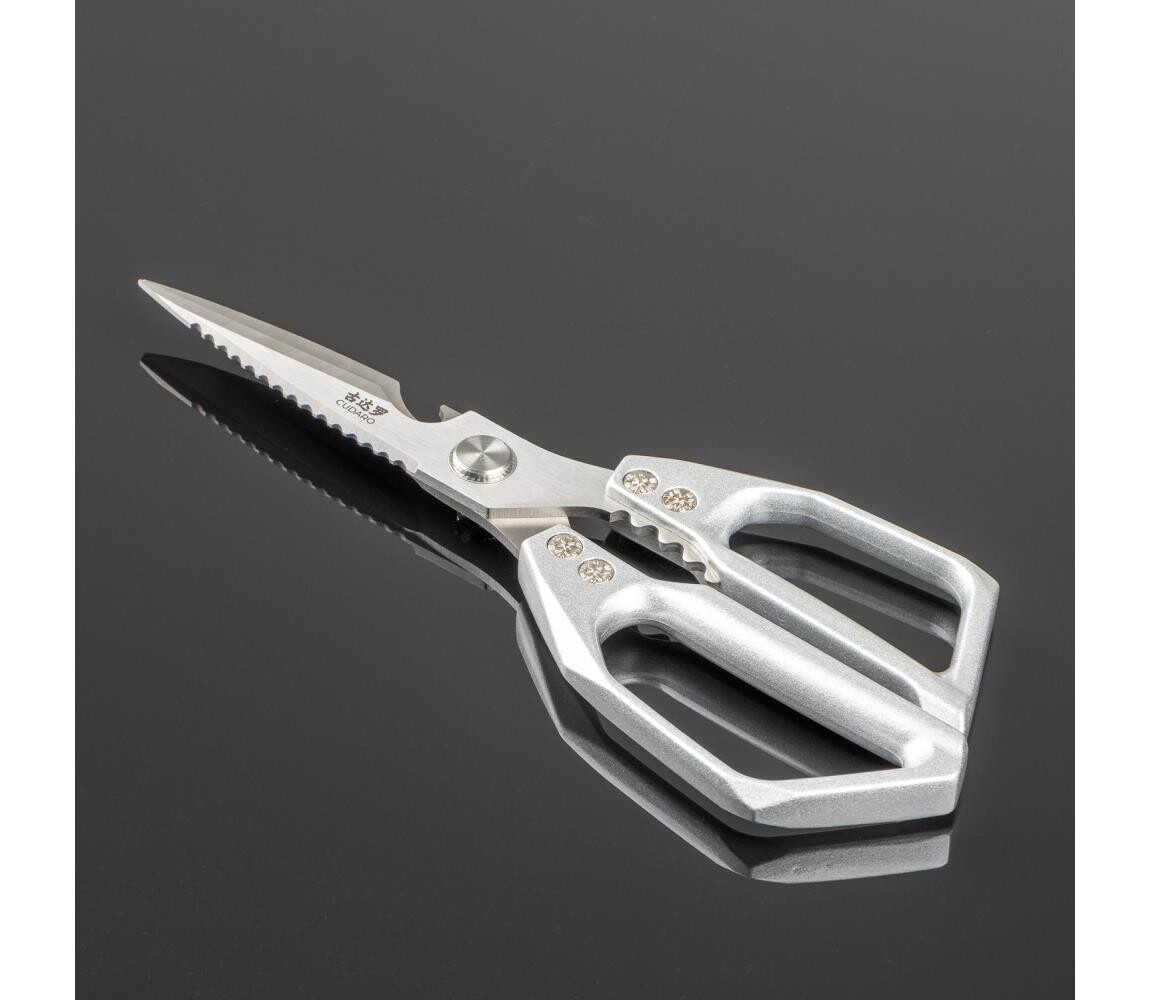 Gudaro - Nůžky na drůbež SHOGUN 23,3 cm stříbrná GD-CUT-08
