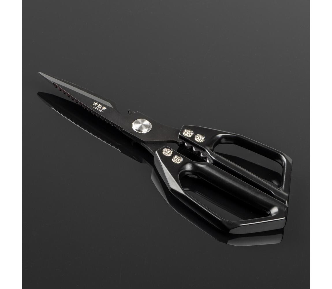 Gudaro - Nůžky na drůbež SHOGUN 23,3 cm černá GD-CUT-07