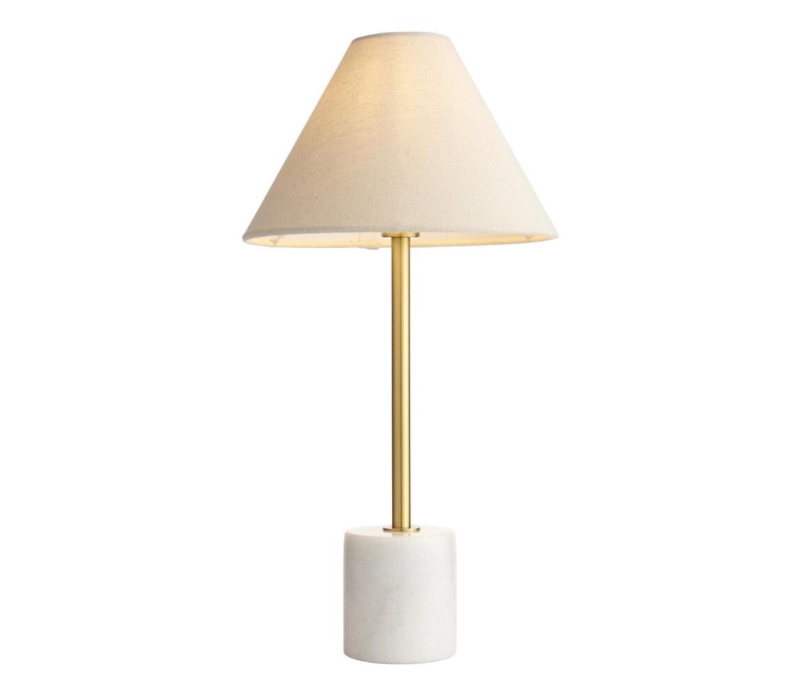 Endon 114211 - Stolní lampa 1xE14/7W/230V béžová/mosaz 114211
