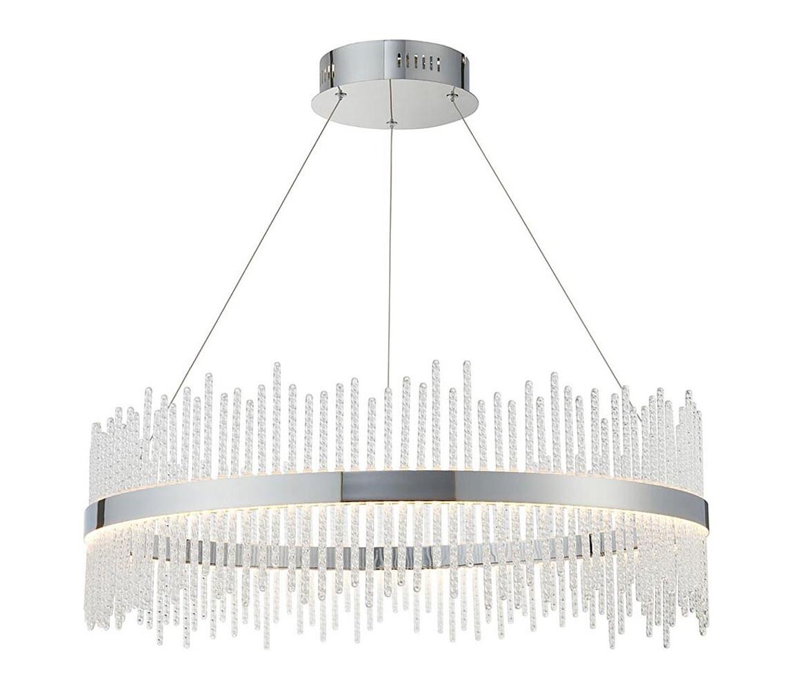 Endon 107108 - LED Lustr na lanku LED/56W/230V 3000K lesklý chrom 107108