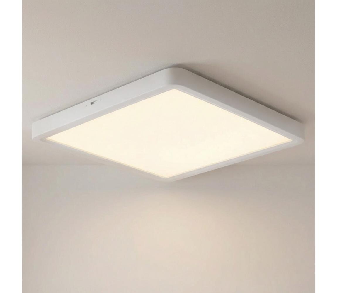 Brilagi - LED Stmív. strop. svítidlo ESTELA SQUARE LED/36W/230V 31x31 cm bílá+DO WO800-OEM52-WHT-REM