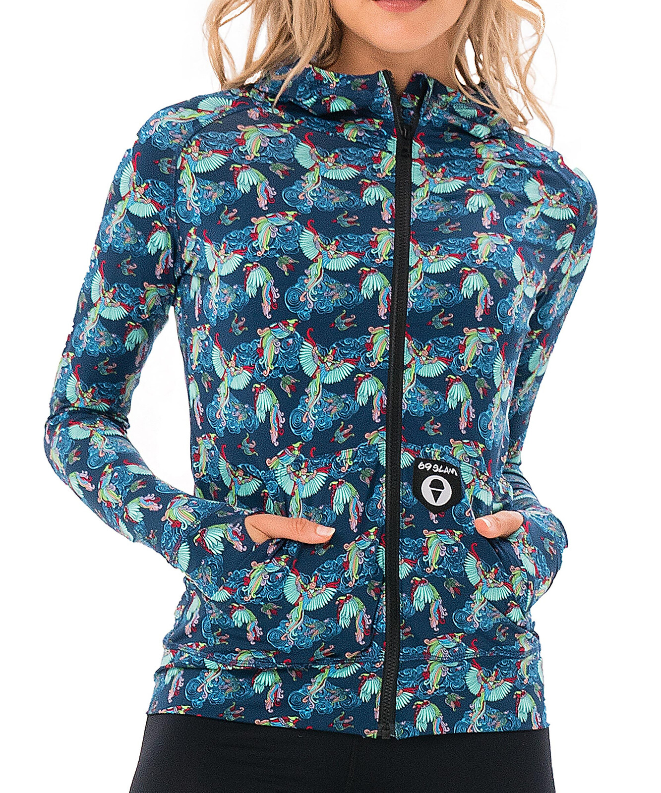 Dámská mikina 69SLAM BIRD PARADISE (GRHBDE-PO) S