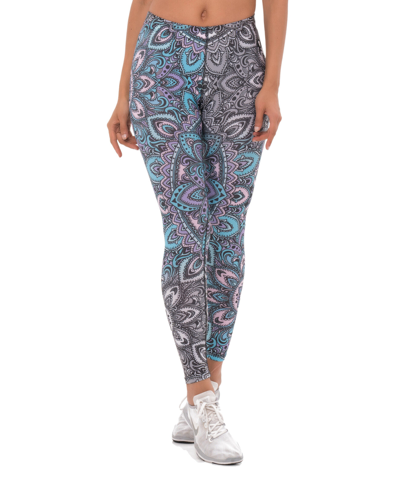 Dámské legíny 69SLAM PASTEL MANDALA RUBY (OLMMAN-PO) L