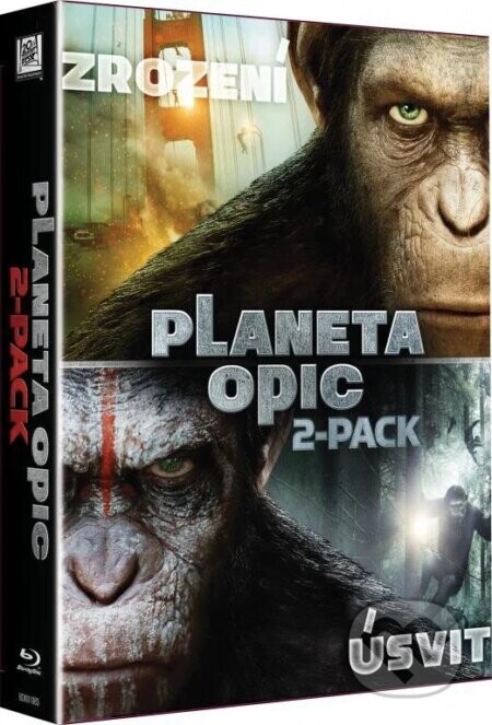 Kolekce: Úsvit planety opic / Zrození planety opic Blu-ray
